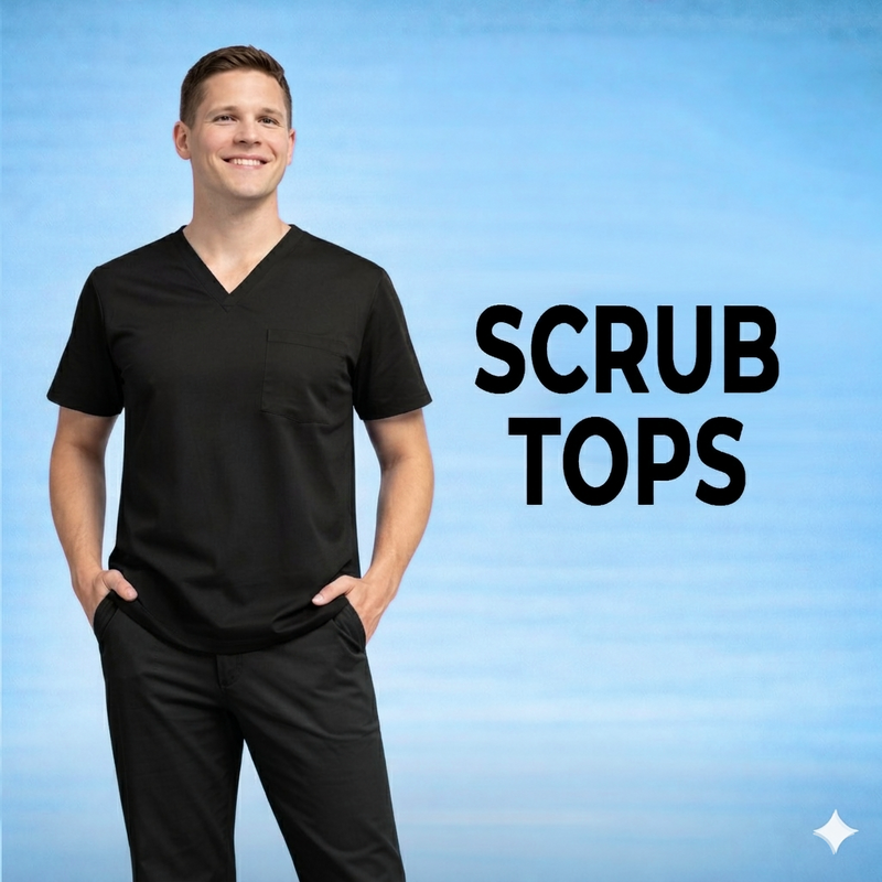SCRUB TOPS