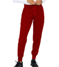 Microfiber Unisex Jogger Scrub Pant - 6 Pockets (2 Side Pockets, 2 Cargo Pockets with Cell Phone Pocket & 1 Back Pocket), Half Elastic Waistband