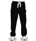 Microfiber Pant 6 pocket 2 side pocket 2 cargo pocket with cell phone pocket 1 back pocket half elastic waistband unisex
