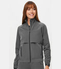 Unisex Performance Scrub Jacket 2 Pockets with Zip Closure and Ribbed Cuffs